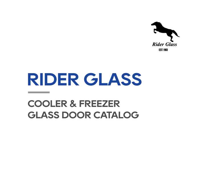 Rider-Cooler Glass Door Catalog