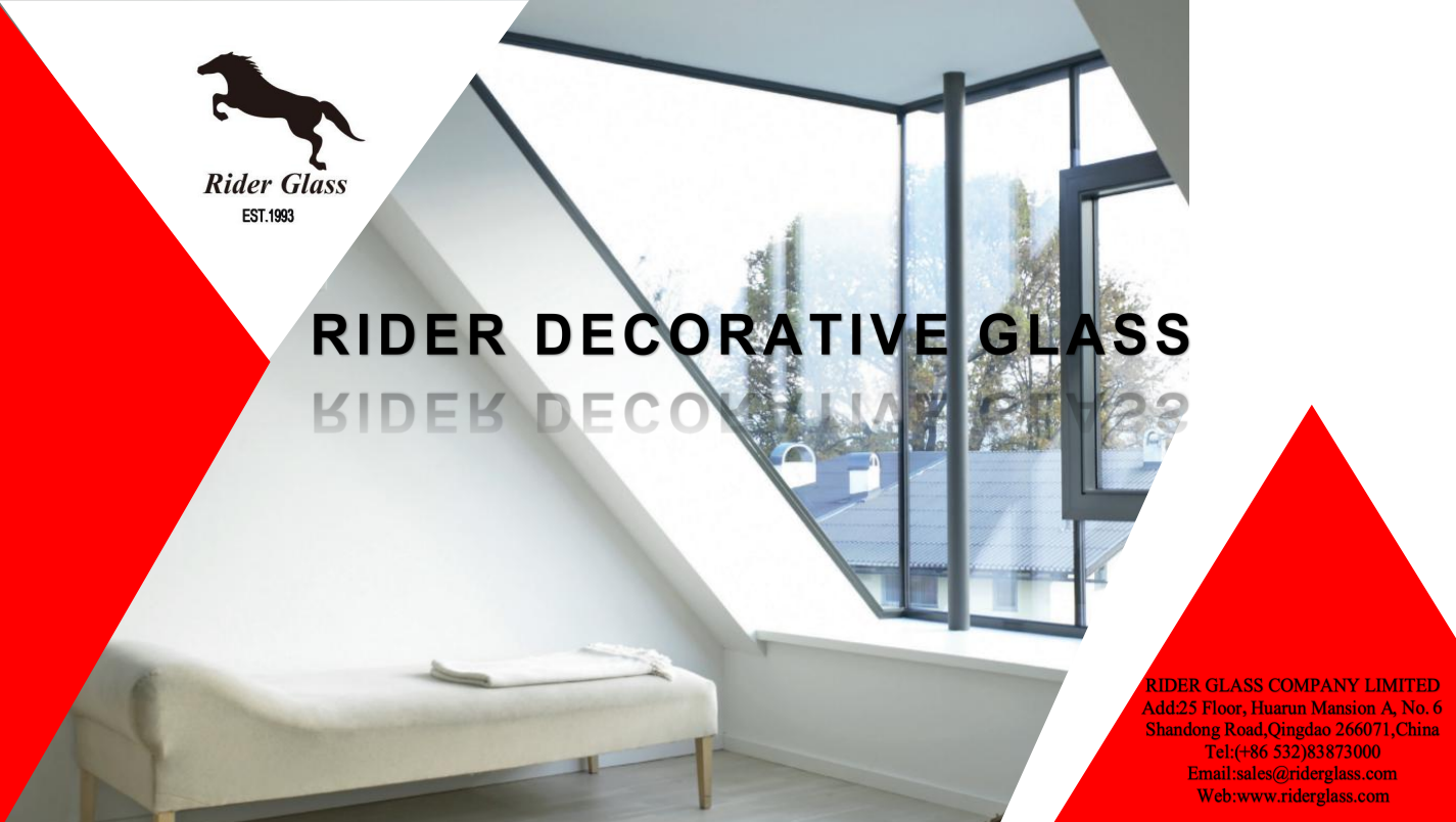 RIDER DECORATIVE GLASS
